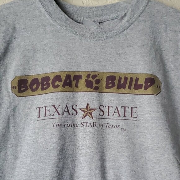 2006 Texas State University-San Marcos Bobcat Build Sponsor tshirt - Picture 2 of 5